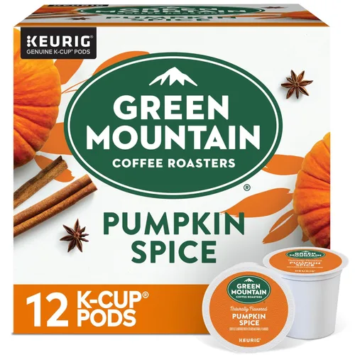 Miniatura 80 de Green Mountain Coffee Selecciones Estacionales de Café Galleta de Canela y Azúcar por Servicio Keurig K-Cup Pods, Café Tueste Claro, 12