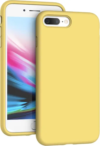 Miniatura 9 de Funda compatible con iPhone 8 Plus/7 Plus (5.5 pulgadas), [protección contra caídas] [arañazos] de silicona líquida a prueba de golpes, antihuellas