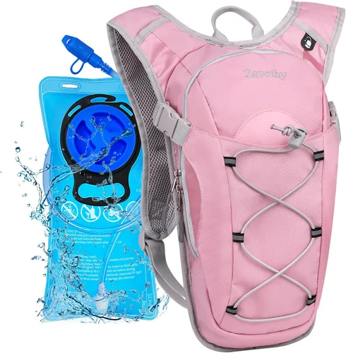 Miniatura 12 de Zavothy Hydration Backpack with 2L Hydration Bladder Water Backpack for Hiking Hydration Pack for Running Cycling Hiking