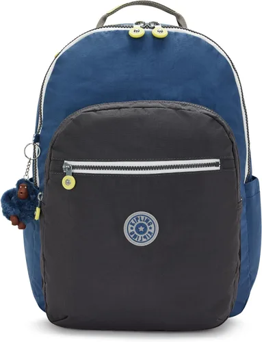 Miniatura 10 de Kipling Seoul - Mochila para portátil extra grande de 17", Lavanda C, Grande