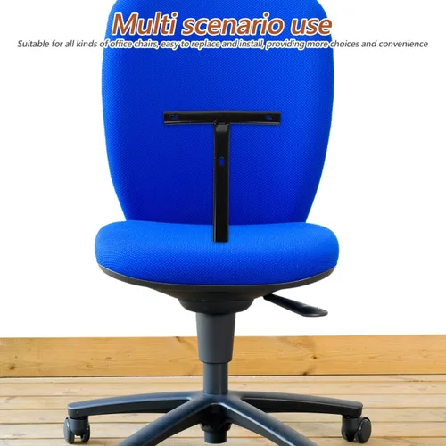 Miniatura 4 de Barra de soporte giratoria en forma de T para sillas reclinables y de juegos, soporte de respaldo de repuesto para sillas de oficina y hogar, 11.29
