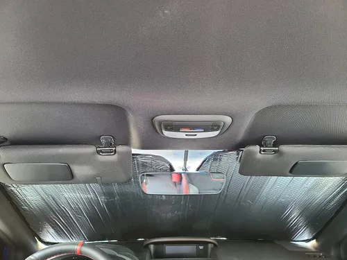 Miniatura 6 de AutoTech Zone Parasol para Dodge RAM 2019-2026, parasol para parabrisas de ajuste personalizado