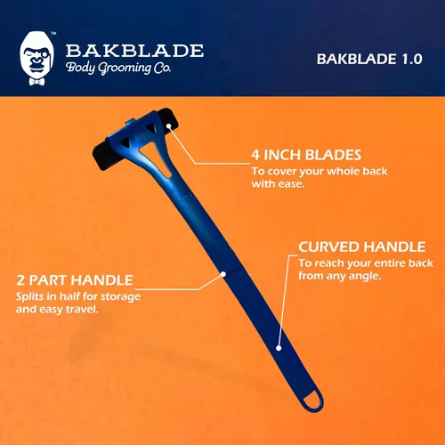 Miniatura 2 de Afeitador para espalda "Big Mouth" de Bakblade