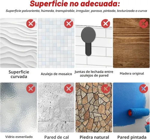 Miniatura 7 de Soporte de ducha con ventosa, estante de ducha de succión de 11.8 pulgadas con ganchos, soporte de baño sin perforación, organizador de baño a
