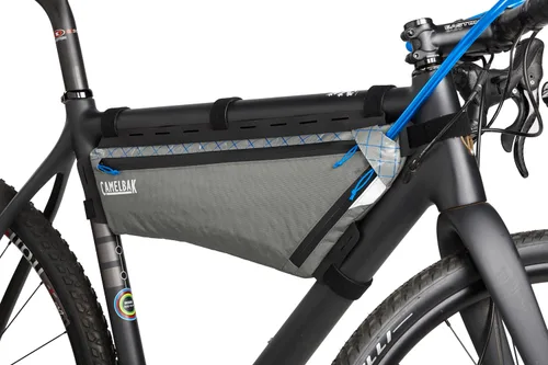 Miniatura 6 de CamelBak M.U.L.E. Bikepacking - Paquete de marcos triangulares impermeables con depósito de hidratación rápida de 2 litros, almacenamiento seguro