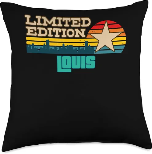 Miniatura 4 de Limited Edition Sebastian Retro Radio Cassette Name Throw Pillow
