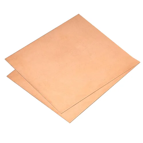 Miniatura 25 de uxcell Hoja de cobre puro, 4 piezas de 2 "x 2" x 0.02 "Placa de metal de cobre de calibre 24 T2 para manualidades, reparaciones eléctricas, industria