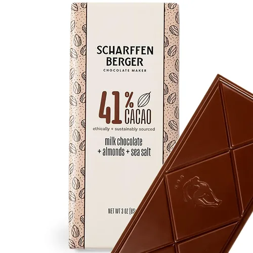 Miniatura 16 de Barra de Chocolate Scharffen Berger - Chocolate Negro - 62 Por Ciento Cacao - Semi-Amargo - Fino Artesanal - Barras de 3 onzas - Paquete de 12