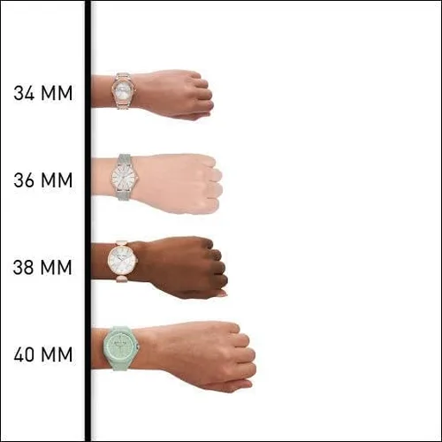 Miniatura 7 de Reloj Armani Exchange AX para mujer, reloj cuadrado para mujer con correa de acero inoxidable o cuero