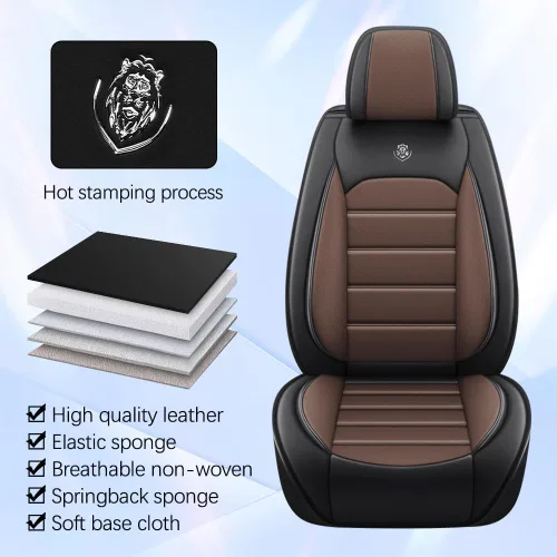 Miniatura 5 de Funda de asiento de cuero para Mercedes-Benz EQE 350 2022-2023, fundas de asiento suaves impermeables, accesorios interiores, fundas de asiento