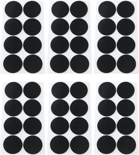 Miniatura 10 de Antrader Paquete de 12 alfombrillas deslizantes rectangulares para muebles, protector de suelo, posavasos mágicos antiabrasión, para mover muebles