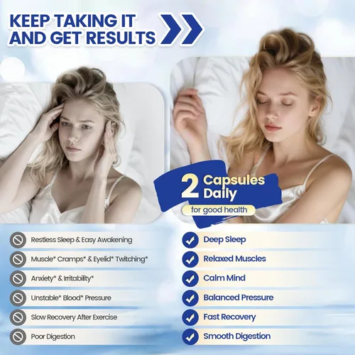 Miniatura 6 de Complejo de magnesio - 8 formas de magnesio elemental para una máxima absorción - Fórmula de alta potencia de 1000 mg - Apoya los huesos, músculos
