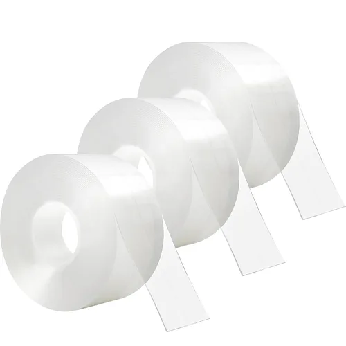 Miniatura 13 de 3 rollos de 10.5 pies de cinta de calafateo para inodoro, tira autoadhesiva de calafateado para sellado de baño, despegar y pegar, tira de calafateo