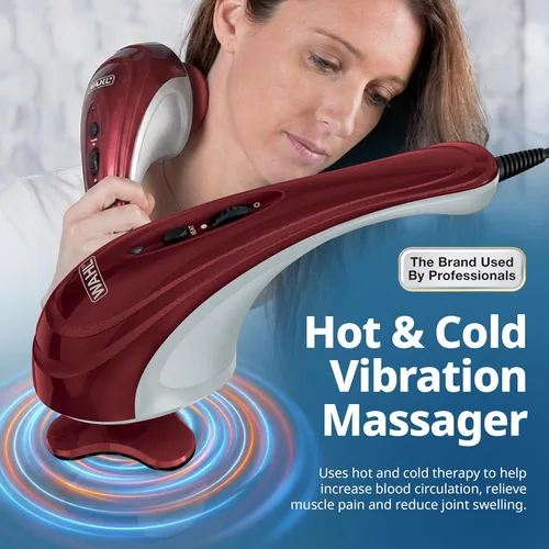 Miniatura 2 de Masajeador Wahl 4295-400 cálido y frío, personalizado, terapéutico, para el cuerpo, 4295-400, Rojo, 1