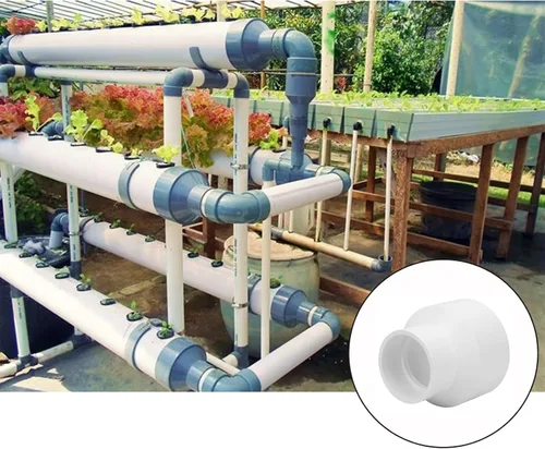 Miniatura 7 de Paquete de 2 adaptadores de acoplamiento reductor de PVC DWV de 3 x 2 pulgadas (enchufe x zócalo) Schedule 40 PVC DWV Reductor Acoplamiento