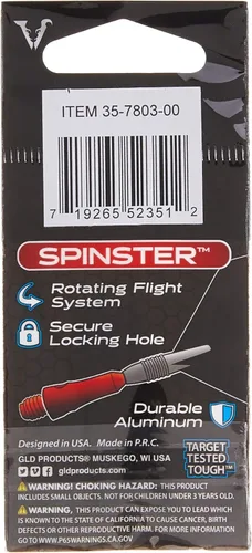 Miniatura 4 de Viper Spinster - Eje de dardos de aluminio plateado