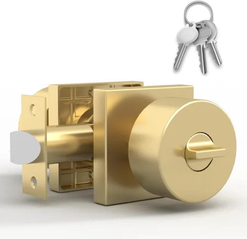Miniatura 20 de Mega Handles SUANA - Pomo de puerta de privacidad para pasillo, armario y baño, perillas de puerta reversibles de diseño resistente, se adapta a
