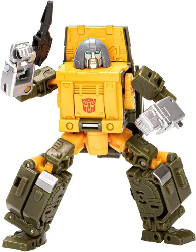 Transformers Toys Studio Series Deluxe The Movie 86-22 Brawn Toy 4.5 pulgadas, figura de acción para niños y niñas a partir de 8 años