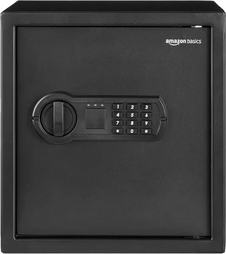 Miniatura 2 de Amazon Basics Caja fuerte electrónica de seguridad para el hogar de acero con bloqueo de teclado programable para documentos, joyas, objetos