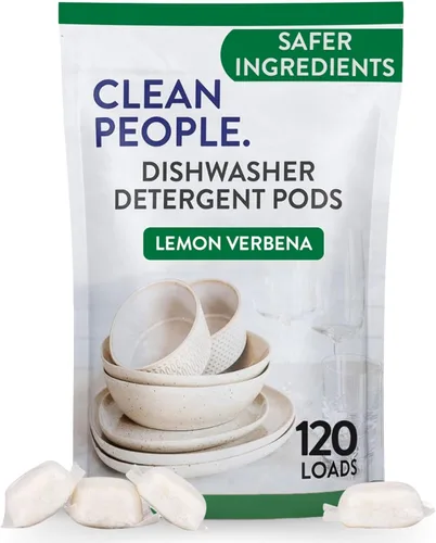Miniatura 17 de The Clean People Cápsulas para lavavajillas – Corta la grasa y enjuaga con brillo reluciente – Sin residuos – Cápsulas para lavavajillas sin