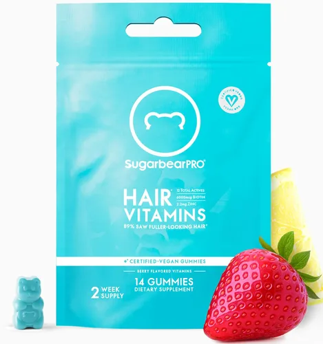 Miniatura 10 de SugarBearPro Batana - Aplicador de aceite para el cabello y cuentagotas de vidrio, 1 oz + gomitas veganas de vitaminas para el cabello, suministro