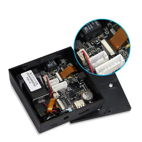 Miniatura 7 de LIBO Máquina de asistencia de tiempo biométrico inteligente de huellas dactilares Grabadora de reloj de tiempo Dispositivo de registro de empleados