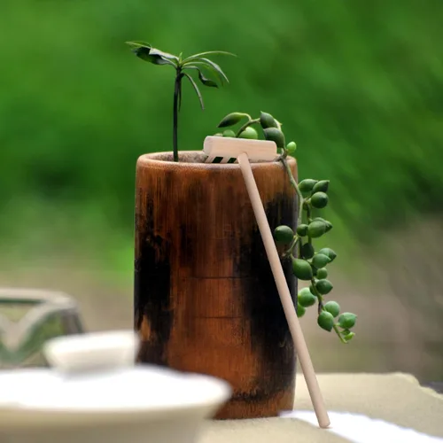 Miniatura 3 de YARNOW Juego de 20 mini rastrillos de jardín Zen, herramientas de arena de mesa de bambú para meditación de escritorio, pequeños accesorios
