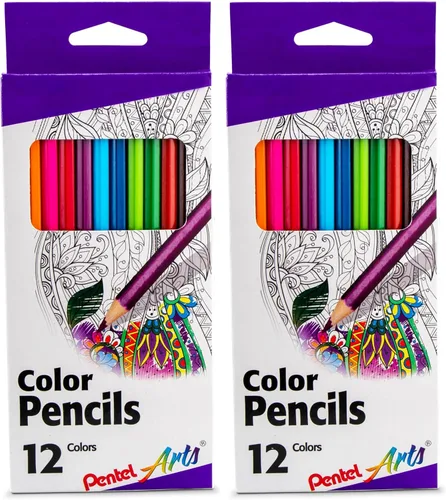 Miniatura 12 de Pentel Arts - Juego de lápices de acuarela, colores surtidos, paquete de 36 (CB9-36)
