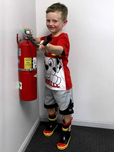 Miniatura 3 de Bombero Bombero Niños Niñas Estilo Traje Botas de lluvia (Niño pequeñoNiño)
