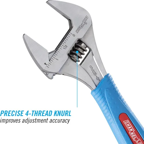 Miniatura 3 de Channellock 6WCB 6-Pulgadas Llave Inglesa Ajustable de Ancho Amplio, CÓDIGO AZUL