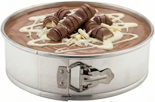 Miniatura 6 de Restaurantware Met Lux - Molde redondo para tartas de 9 pulgadas, 1 molde desmontable – pestillo de liberación inferior extraíble, bandeja