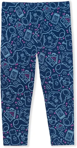 Miniatura 4 de Nickelodeon Blues Clues - Camiseta de manga larga de 3 piezas para niñas camiseta de manga corta y leggings para niños pequeños