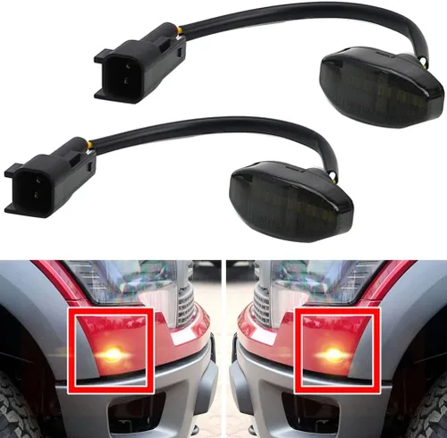 Miniatura 12 de Lentes ahumadas xenón blanco LED Rapter luces para Ford F150 SVT Rapter Pick Up 2010-2014 Ford Rapter Pick Up 2017-2019 Ford Rapter Pick Up