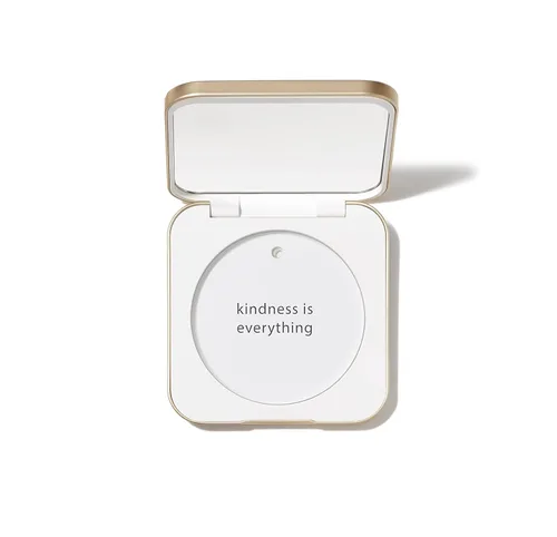 Miniatura 3 de jane iredale Compacto recargable, carcasa de aluminio y cierre magnético, espejo interior para uso sobre la marcha, compatible con todos los Dorado