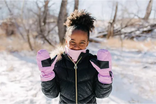 Miniatura 5 de Guantes para niños pequeños y bebés, guantes impermeables de invierno con aislamiento Thinsulate