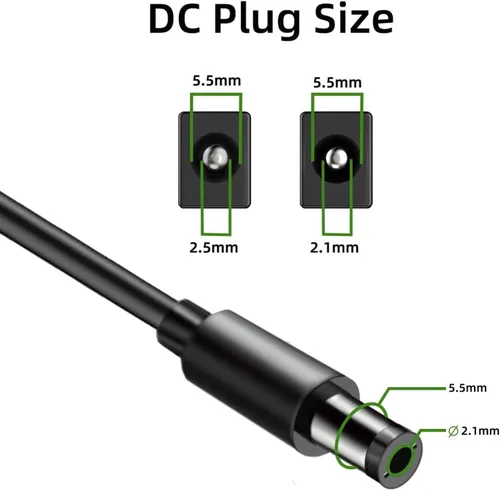 Miniatura 4 de Kado Adaptador de corriente 12V-2A 24W AC/DC Cable de alimentación Piezas originales hechas para monitor Sceptre E205W-16003R E205W-1600SR