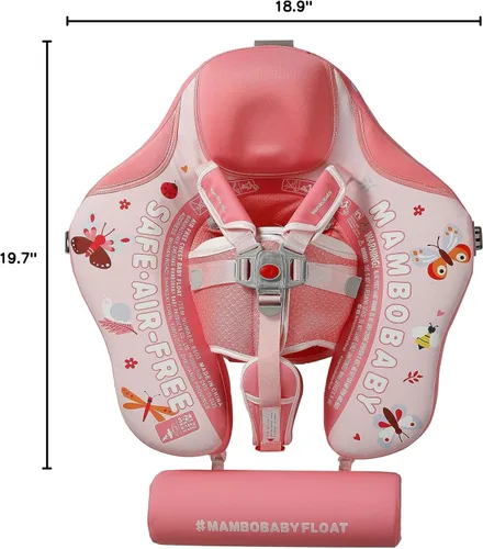 Miniatura 8 de Mambobaby Flotador con toldo mejorado no inflable para bebé, flotador inteligente de Mambo para natación, flotador de natación para bebé, flotador