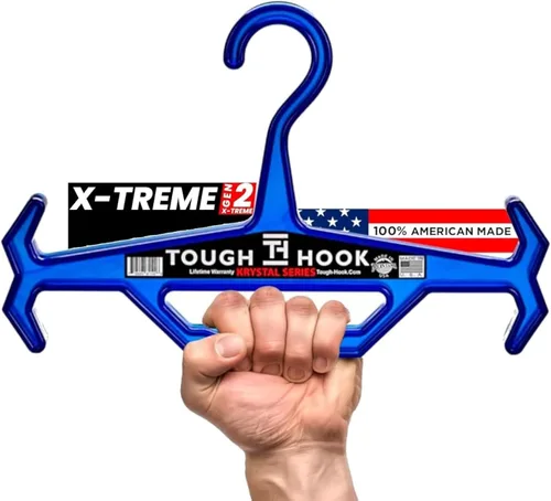 Miniatura 19 de Tough Hook – Gancho resistente capacidad de carga de 150 libras / 68 Kg. Azul