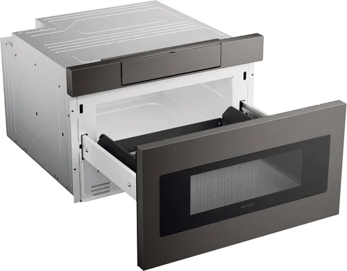 Miniatura 12 de SHARP SMD2470AH Horno de microondas con cajón, 24 pulgadas, 1.2 pies cúbicos, 950 vatios, panel de control oculto con pantalla LCD digital, acero