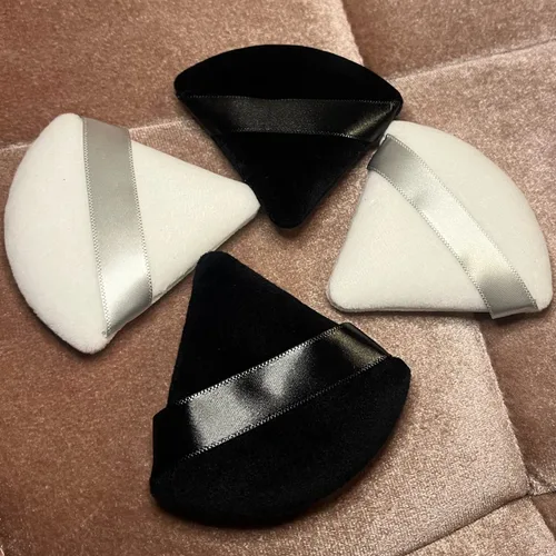 Miniatura 7 de 24 piezas de soplo de polvo, soplo de maquillaje triangular, algodón en polvo, lavable, para el cuerpo, polvo para polvo suelto, cuerpo, base 8B8W8N