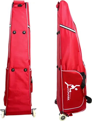 Miniatura 13 de LEONARK Bolsa de rueda de esgrima con barra de tracción para sable de espada y papel de aluminio - Hema Sword Bag Trolley Case para esgrima traje