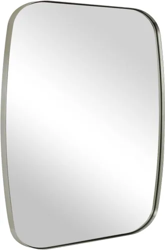 Miniatura 52 de ANDY STAR - Espejos ovalados negros para baño, espejo grande de 24x36 pulgadas con marco de metal negro mate oblongo para pared, espejo moderno