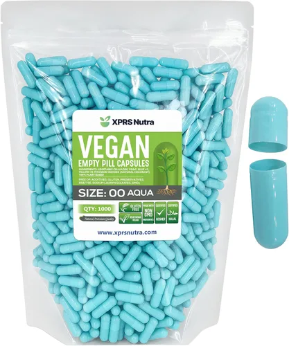 Miniatura 26 de XPRS Nutra Cápsulas vacías de tamaño 00 – 100 cápsulas veganas vacías – Pastillas vacías vegetarianas – Relleno de cápsulas vegetales DIY