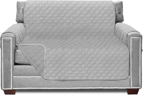 Miniatura 123 de Sofa Shield - Funda para sillón reclinable con correa patentada, protector de cojín, funda reversible diseñada en EE. UU. resistente a manchas