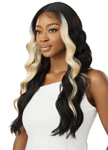 Miniatura 3 de Outre Peluca de encaje frontal - Línea de cabello perfecta 13X5 - Elanor (OFF BLACK 1B)