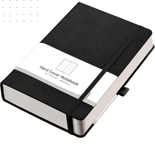 Miniatura 30 de AHGXG Cuaderno de papel cuadriculado - Cuaderno de papel de cuadrícula tamaño A4 grande 8.5''×11'', 320 páginas de diario grueso, papel cuadriculado
