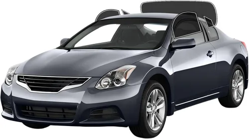 Miniatura 11 de AUTOTEK Película precortada para tintado de ventana para Nissan Altima Coupe 2007-2012 para ventana de fila delantera 10% VLT 2 capas, antiroturas