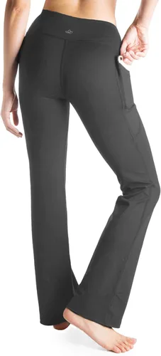 Miniatura 26 de Yogipace - Pantalones de yoga con bolsillos laterales para mujer, de 25/27/29/31/33/35/37 pulgadas, para descansar y para entrenamiento