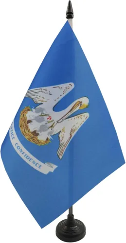 Miniatura 44 de Bandera de mesa de Colorado de 4 x 6 pulgadas, bandera de escritorio del estado de Colorado de EE. UU., 5.9 x 3.9 in, palo y base de plástico negro