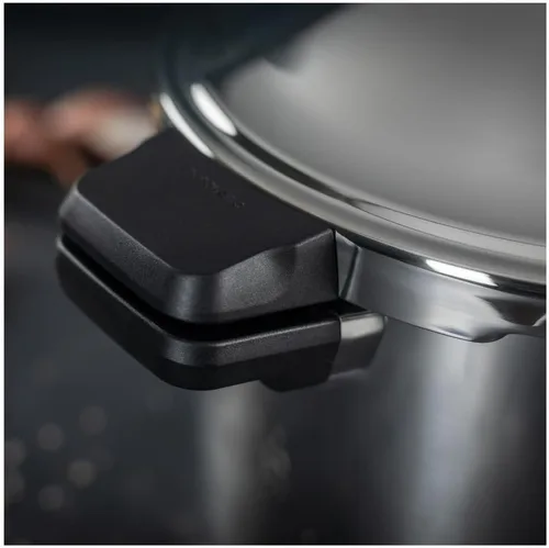 Miniatura 3 de Kuhn Rikon DUROMATIC® - Olla a presión para estufa de 7.0 L, 8.7 in, fabricada en Suiza, acero inoxidable 18/10, eficiencia energética, tapa